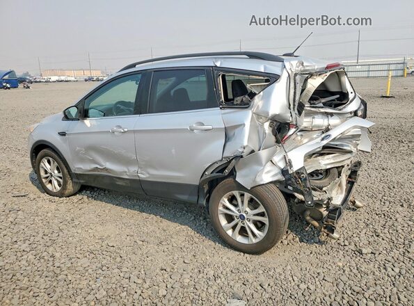 1FMCU9GD6JUC13491 2018 FORD ESCAPE Silver Tył lewy