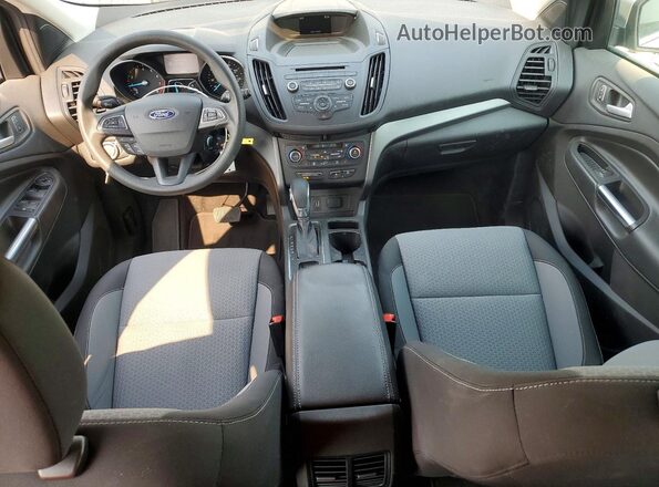 1FMCU9GD6JUC13491 2018 FORD ESCAPE Silver Dashboard view