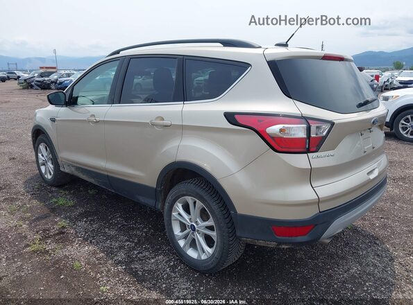 1FMCU9GD6JUC38763 2018 FORD ESCAPE Золотой Задняя левая четверть