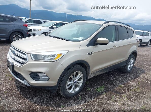 1FMCU9GD6JUC38763 2018 FORD ESCAPE Золотой Передняя левая четверть
