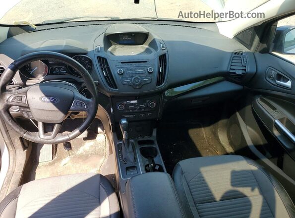 1FMCU9GD6JUC43395 2018 FORD ESCAPE Gray Вид панелі приладів