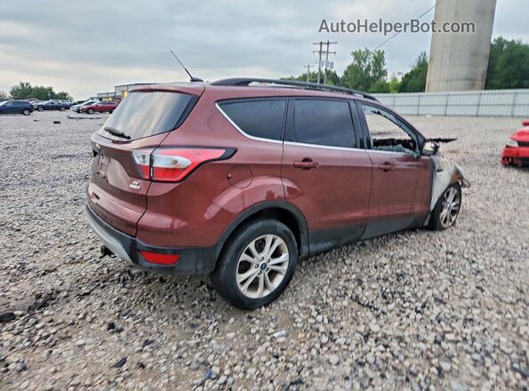 1FMCU9GD6JUC95240 2018 FORD ESCAPE Burgundy Հետևի աջ