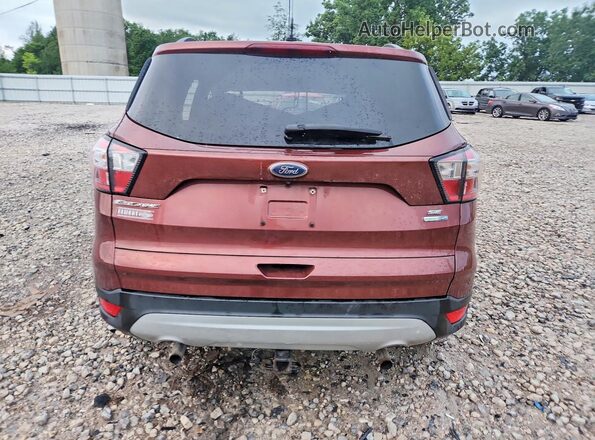 1FMCU9GD6JUC95240 2018 FORD ESCAPE Burgundy Հետևի տեսք