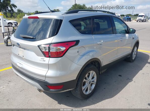 1FMCU9GD6JUD08603 2018 FORD ESCAPE Silver Задня права чверть