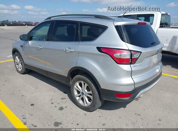 1FMCU9GD6JUD08603 2018 FORD ESCAPE Silver Задня ліва чверть