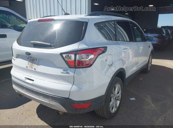 1FMCU9GD6JUD08777 2018 FORD ESCAPE White Задня права чверть
