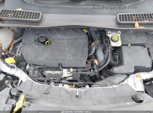 1FMCU9GD6JUD08780 2018 FORD ESCAPE Silver უკანა ხედი