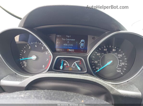1FMCU9GD6JUD08780 2018 FORD ESCAPE Silver უკანა სავარძლების ხედი
