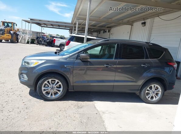 1FMCU9GD6JUD31038 2018 FORD ESCAPE Gray Vista interior de 360 grados