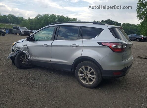1FMCU9GD6JUD53542 2018 FORD ESCAPE Silver Tył lewy