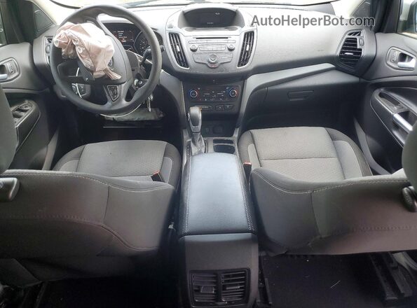 1FMCU9GD6JUD53542 2018 FORD ESCAPE Silver Widok deski rozdzielczej