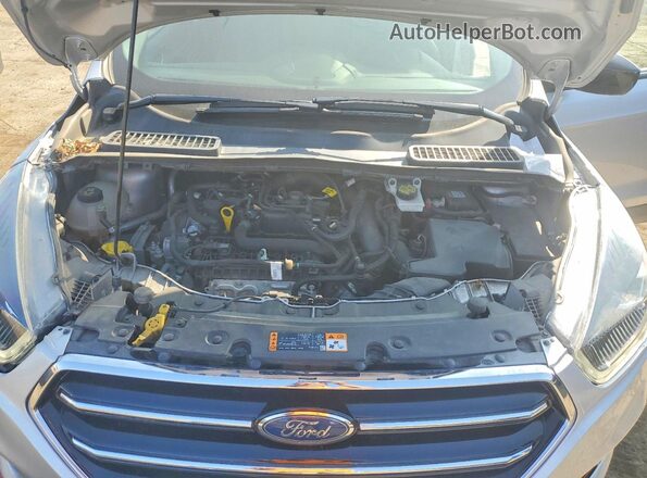 1FMCU9GD6KUA15866 2019 FORD ESCAPE Silver ძრავის განყოფილების ხედი