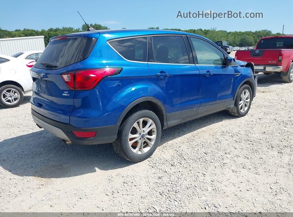 1FMCU9GD6KUA33980 2019 FORD ESCAPE Синий Задняя правая четверть