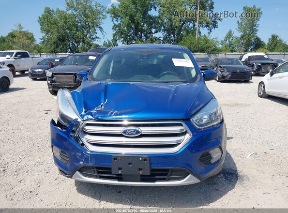 1FMCU9GD6KUA33980 2019 FORD ESCAPE Синий Вид щитка приборов