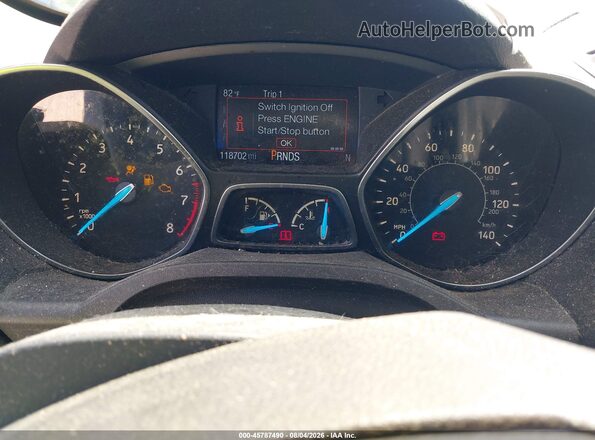 1FMCU9GD6KUA33980 2019 FORD ESCAPE Синий Вид задних сидений