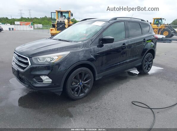 1FMCU9GD6KUB09942 2019 FORD ESCAPE Черный Передняя левая четверть