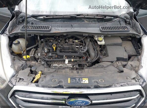 1FMCU9GD6KUB09942 2019 FORD ESCAPE Черный Вид сзади