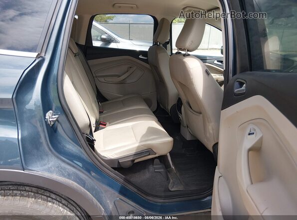 1FMCU9GD6KUB11321 2019 FORD ESCAPE Teal Vista de la etiqueta del VIN