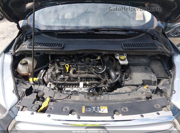 1FMCU9GD6KUB11321 2019 FORD ESCAPE Teal Vista trasera