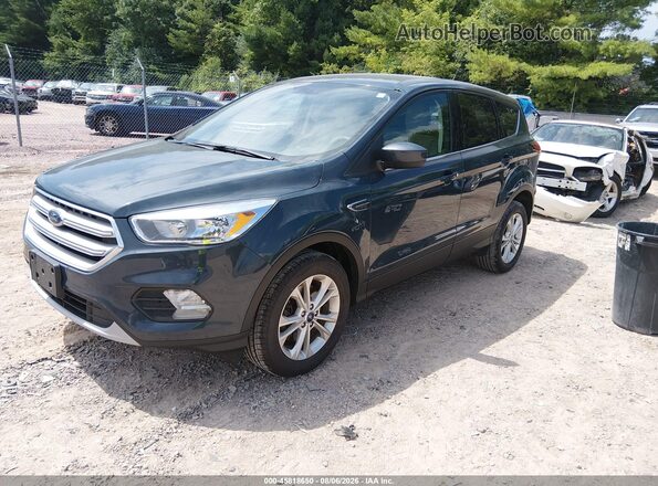 1FMCU9GD6KUB11321 2019 FORD ESCAPE Teal Vista tres cuartos delantera izquierda
