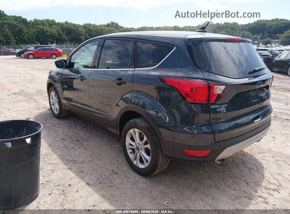1FMCU9GD6KUB11321 2019 FORD ESCAPE Teal Trasero izquierdo