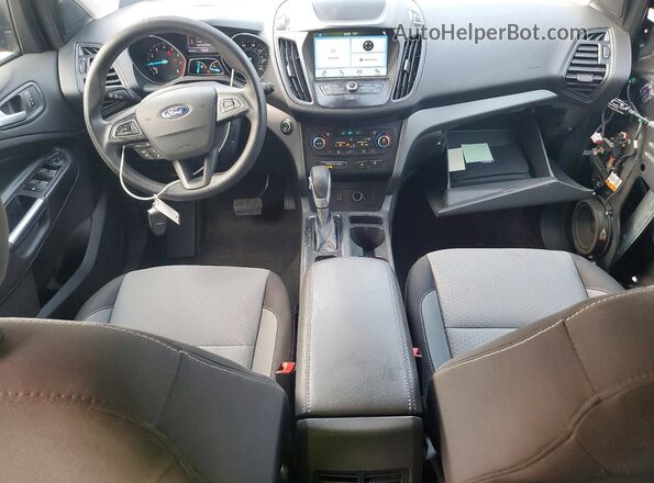 1FMCU9GD6KUB23680 2019 FORD ESCAPE Gray Առջևի վահանակի տեսք
