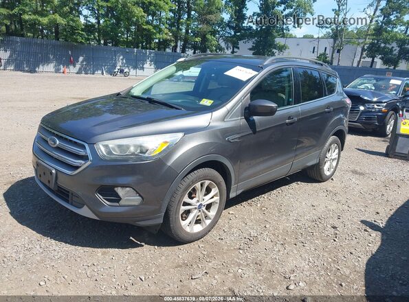 1FMCU9GD7HUA07395 2017 FORD ESCAPE Gray Передня ліва чверть