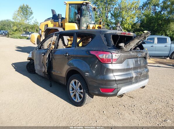 1FMCU9GD7HUA41241 2017 FORD ESCAPE Gray Tył lewy