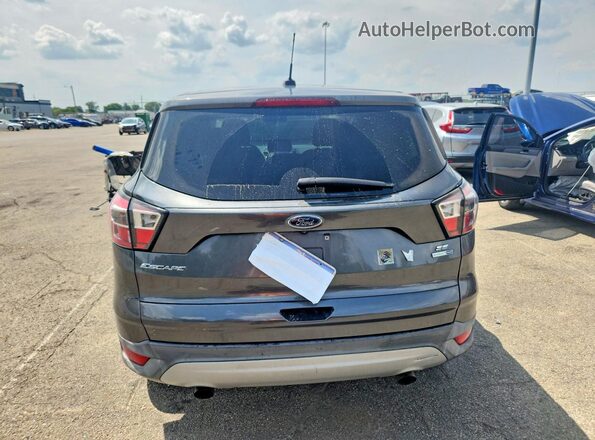 1FMCU9GD7HUC04552 2017 FORD ESCAPE Gray უკანა ხედი