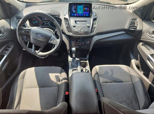 1FMCU9GD7HUC04552 2017 FORD ESCAPE Gray წინა პანელის ხედი
