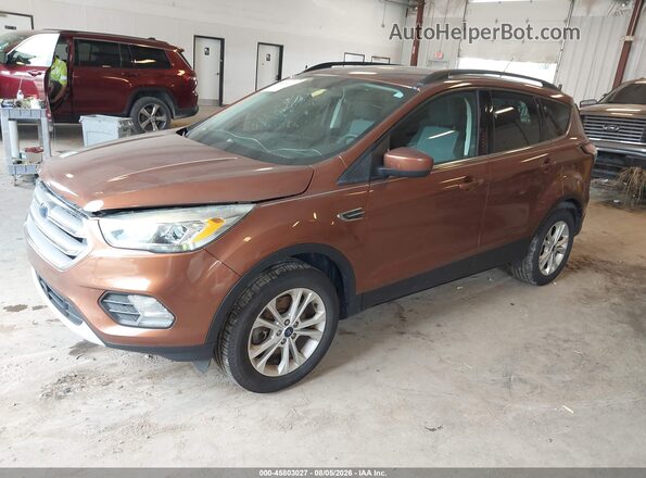 1FMCU9GD7HUC23893 2017 FORD ESCAPE Brown Передня ліва чверть