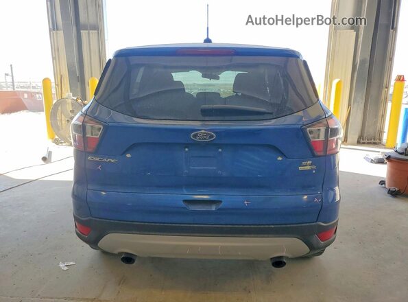 1FMCU9GD7HUD28451 2017 FORD ESCAPE Blue Հետևի նստատեղերի տեսք