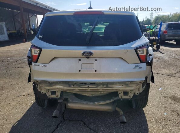 1FMCU9GD7HUD53771 2017 FORD ESCAPE Silver Widok z tyłu