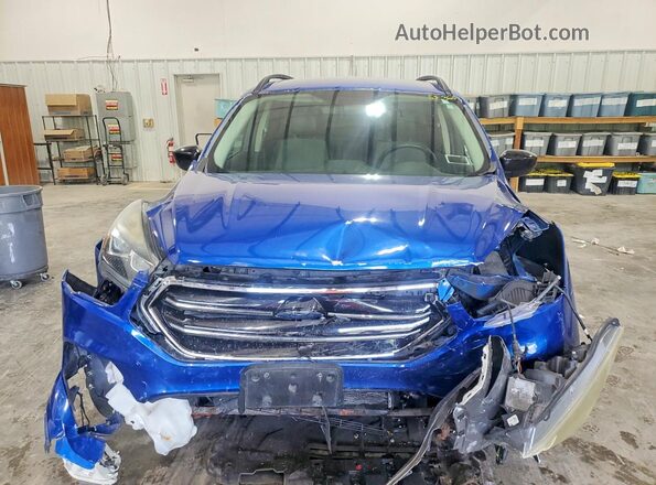 1FMCU9GD7HUD99973 2017 FORD ESCAPE Blue Vista frontal