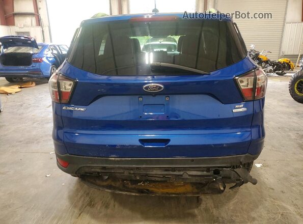 1FMCU9GD7HUD99973 2017 FORD ESCAPE Blue Vista trasera
