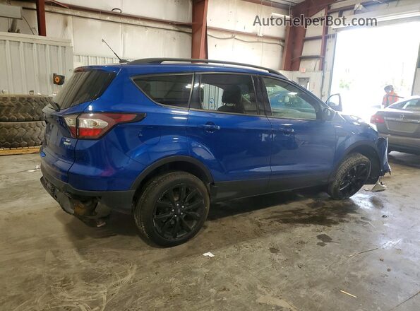 1FMCU9GD7HUD99973 2017 FORD ESCAPE Blue Trasero derecho