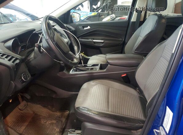1FMCU9GD7HUD99973 2017 FORD ESCAPE Blue Vista interior delantera
