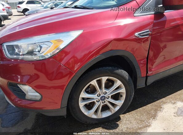 1FMCU9GD7HUE11782 2017 FORD ESCAPE Red Front view