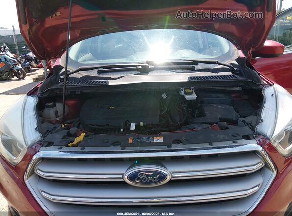 1FMCU9GD7HUE11782 2017 FORD ESCAPE Red Rear view