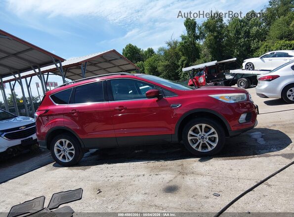 1FMCU9GD7HUE11782 2017 FORD ESCAPE Red Rear interior view