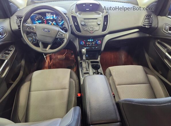 1FMCU9GD7HUE61419 2017 FORD ESCAPE Blue წინა პანელის ხედი