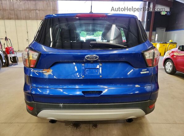 1FMCU9GD7HUE61419 2017 FORD ESCAPE Blue უკანა ხედი