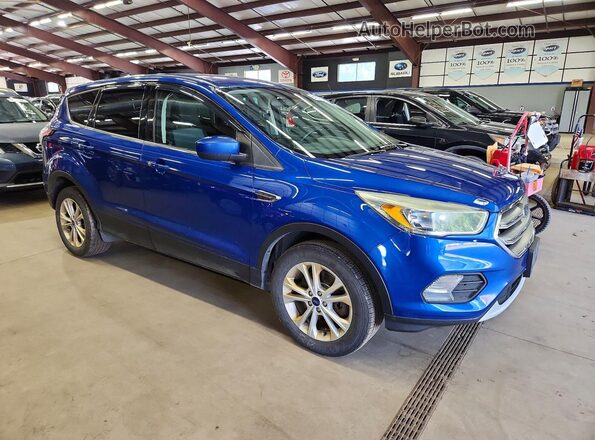 1FMCU9GD7HUE61419 2017 FORD ESCAPE Blue წინა მარჯვენა