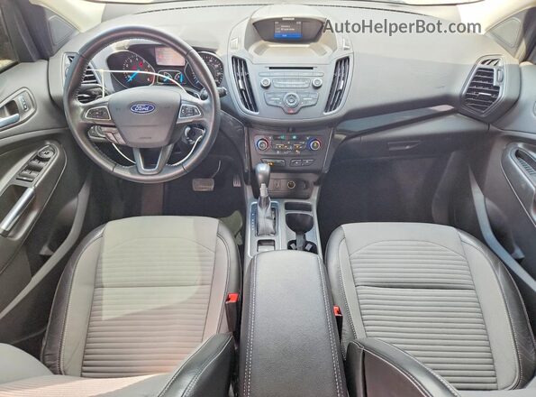 1FMCU9GD7HUE95523 2017 FORD ESCAPE Серебряный Вид панели приборов