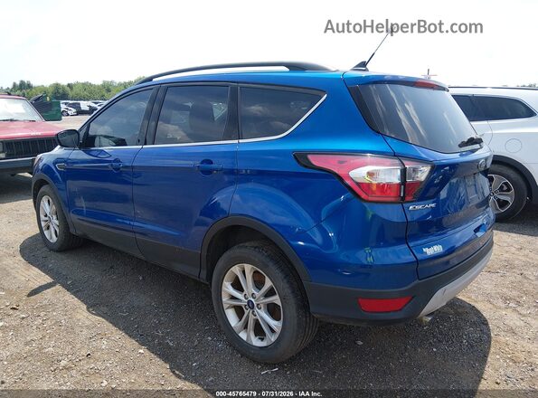 1FMCU9GD7JUC30588 2018 FORD ESCAPE Blue უკანა მარცხენა