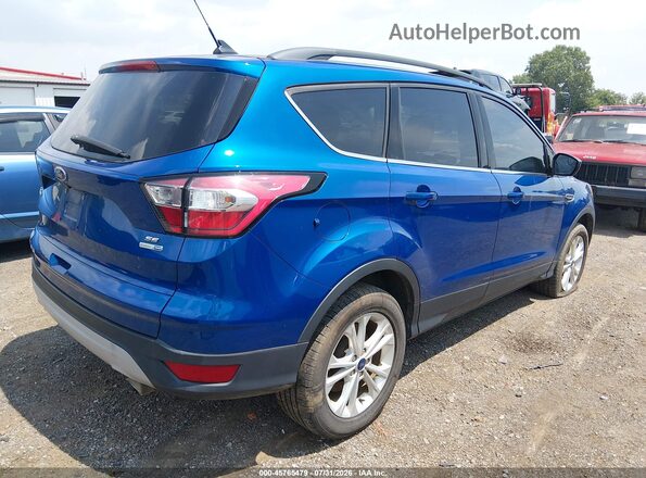 1FMCU9GD7JUC30588 2018 FORD ESCAPE Blue უკანა მარჯვენა
