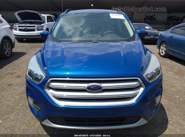 1FMCU9GD7JUC30588 2018 FORD ESCAPE Blue წინა ხედი