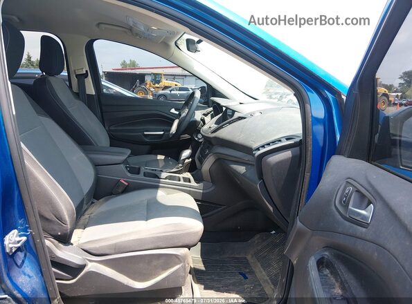 1FMCU9GD7JUC30588 2018 FORD ESCAPE Blue წინა სალონის ხედი