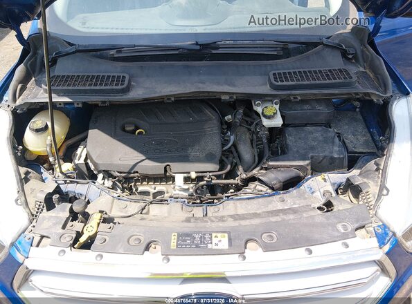 1FMCU9GD7JUC30588 2018 FORD ESCAPE Blue უკანა ხედი