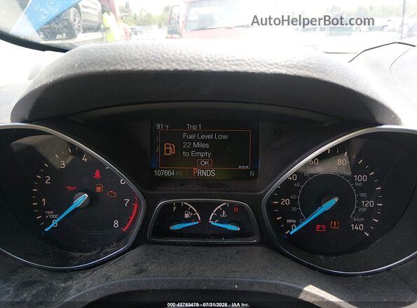 1FMCU9GD7JUC30588 2018 FORD ESCAPE Blue უკანა სავარძლების ხედი